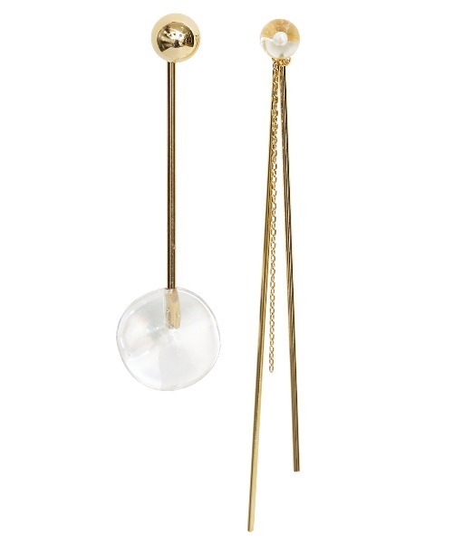 Planet Planet Asymmetry アクセサリー Pierce ピアス 両耳用 Ameri アメリ のファッション