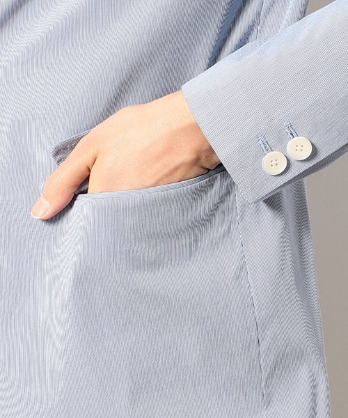 COMME　CA COMMUNE（コムサコミューン）の「コードレーンジャケット（テーラードジャケット・メンズ・ブルー・SMALL/MEDIUM/LARGE）」の14枚目の写真