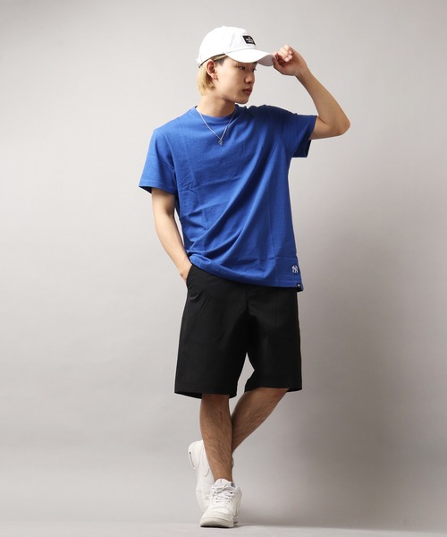 MLB公認 '47BRAND NY ヤンキース ワンポイント プリント半袖T