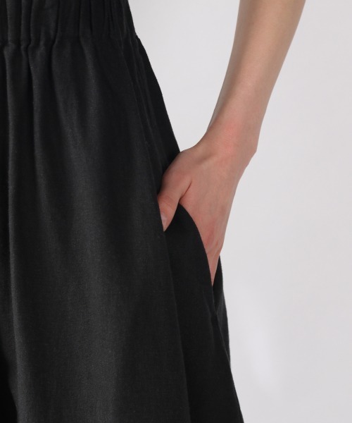 LOWRYS FARM（ローリーズファーム）の「カイキンワンピコート／ＳＳ　877235（ワンピース・レディース・アイボリー/ブラック/カーキ/イエロー・FREE）」の12枚目の写真