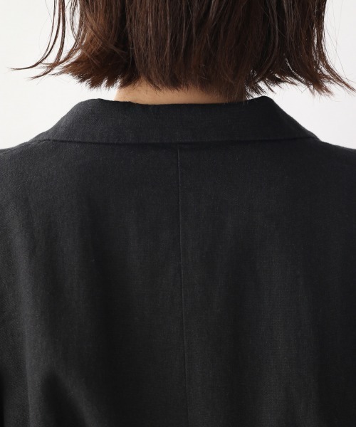 LOWRYS FARM（ローリーズファーム）の「カイキンワンピコート／ＳＳ　877235（ワンピース・レディース・アイボリー/ブラック/カーキ/イエロー・FREE）」の14枚目の写真