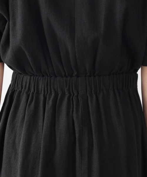 LOWRYS FARM（ローリーズファーム）の「カイキンワンピコート／ＳＳ　877235（ワンピース・レディース・アイボリー/ブラック/カーキ/イエロー・FREE）」の15枚目の写真