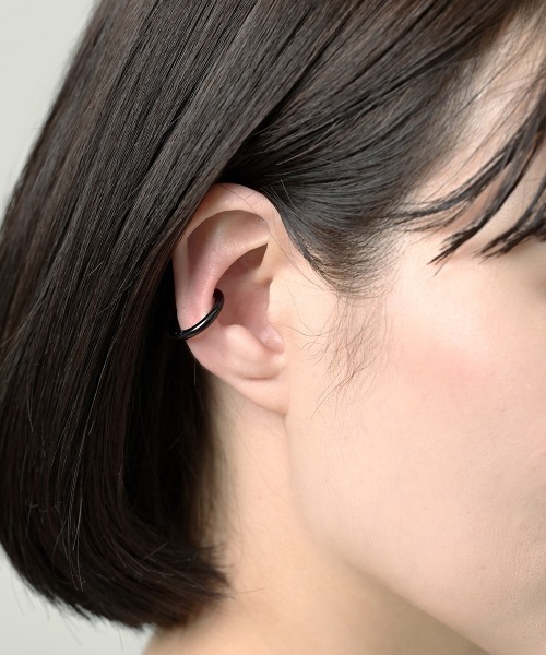 Fun & Daily（ファンアンドデイリー）の「F&D : クリップサークルイヤーカフ（イヤーカフ・レディース・ブラック/シルバー/ゴールド・FREE）」の15枚目の写真