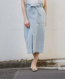 flower | ティディーデニムスカート(デニムスカート)