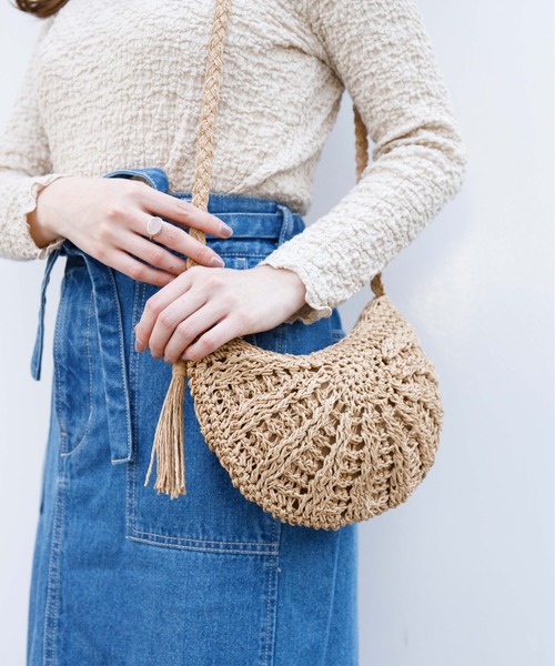 flower（フラワー）の「ティディーデニムスカート（デニムスカート・レディース・ホワイト/ブルー・FREE）」の13枚目の写真