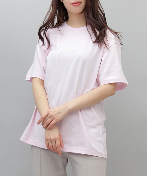 United Athle(ユナイテッドアスレ)の「パステルカラー ビッグTシャツ(Tシャツ/カットソー・メンズ・ライトブルー/ミント/ライトパープル/ライトイエロー/オレンジ系その他/ライトピンク・L/XL)」の5枚目の写真