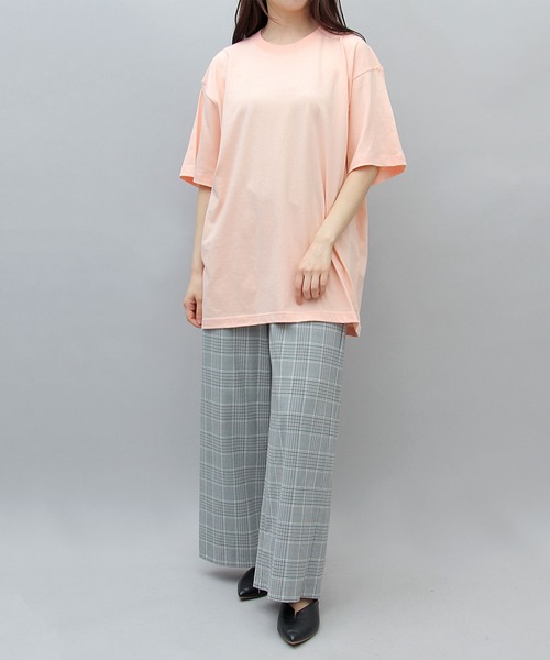 United Athle(ユナイテッドアスレ)の「パステルカラー ビッグTシャツ(Tシャツ/カットソー・メンズ・ライトブルー/ミント/ライトパープル/ライトイエロー/オレンジ系その他/ライトピンク・L/XL)」の17枚目の写真