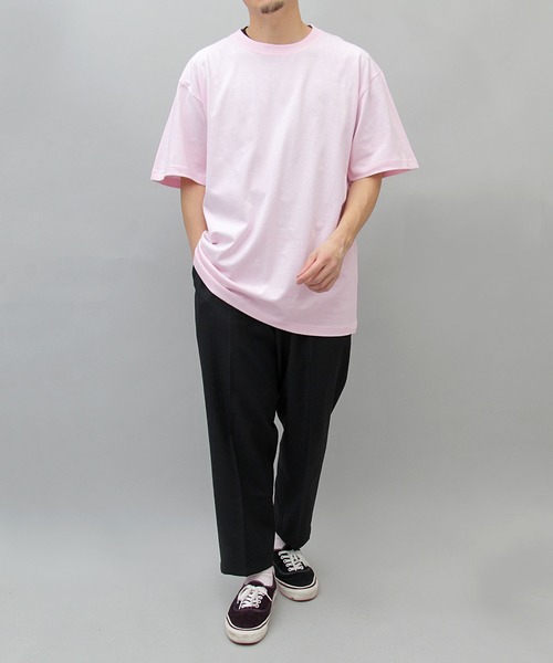 United Athle(ユナイテッドアスレ)の「パステルカラー ビッグTシャツ(Tシャツ/カットソー・メンズ・ライトブルー/ミント/ライトパープル/ライトイエロー/オレンジ系その他/ライトピンク・L/XL)」の14枚目の写真
