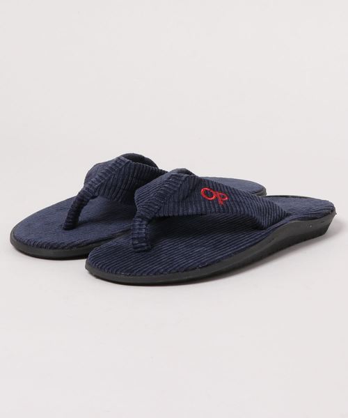 Ocean Pacific（オーシャンパシフィック）の「【OP/オーピー】メンズビーチサンダル / コーデュロイ ビーサン サーフ（サンダル・メンズ・ネイビー/ブラック/カーキ/ベージュ・25cm/27cm/24cm/26cm/23cm）」の11枚目の写真