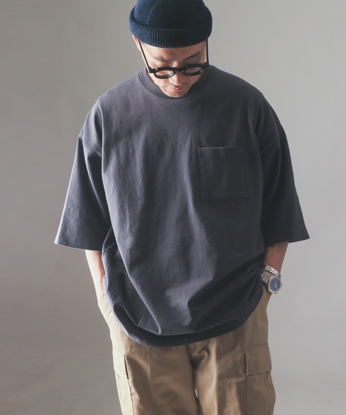 Good wear グッドウェア SUPER BIGシルエット ポケットTシャツ