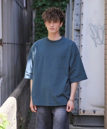 Goodwear（グッドウェア）の「Good wear グッドウェア SUPER BIGシルエット　ポケットTシャツ 2W7-2501（Tシャツ/カットソー）」