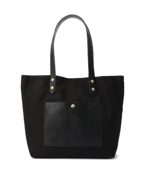 IL BISONTE / CANVAS x LEATHER / トートバッグ / 2020 FALL WINTER(トートバッグ)|IL BISONTE(イルビゾンテ)