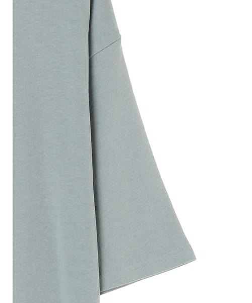 AMERICAN HOLIC（アメリカンホリック）の「前後差5分袖カットチュニック　＊（Tシャツ/カットソー・レディース・オフホワイト/チャコールグレー/ブラウン/サックスブルー/ベージュ・FREE）」の16枚目の写真