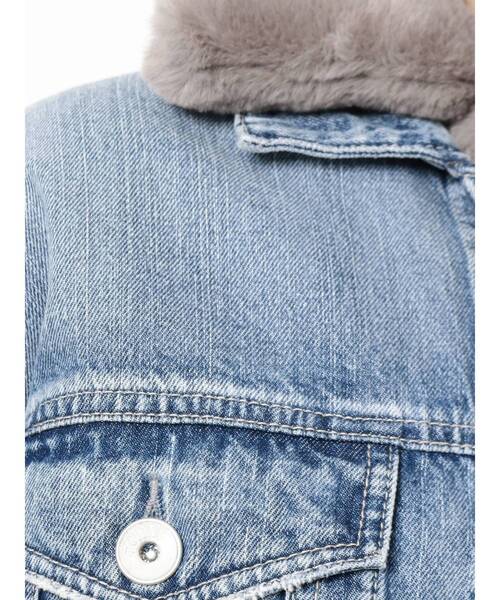 セール】3WAYエコファーデニムGジャン（デニムジャケット）｜GYDA