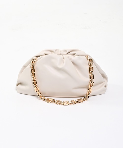 Narcissus(ナルシス)の「【Narcissus】チェーンBAG(ショルダーバッグ・レディース・ブラック/ホワイト/キャメル・FREE)」の2枚目の写真