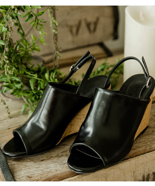 Chloe カミーユ コルクウェッジ サンダル 56179WM-001-5