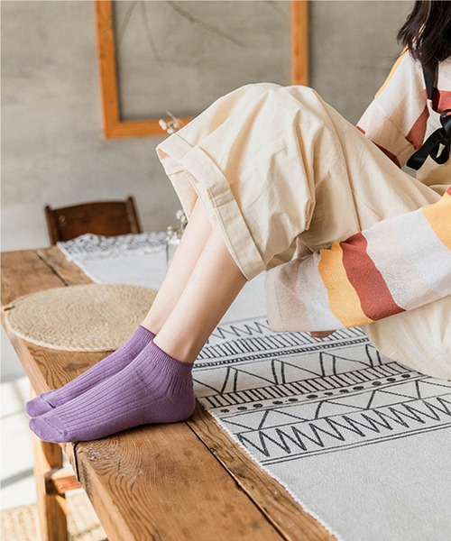 aimoha（アイモハ）の「７色 靴下 セット (LV)（ソックス/靴下・レディース・W/マルチ・FREE）」の15枚目の写真