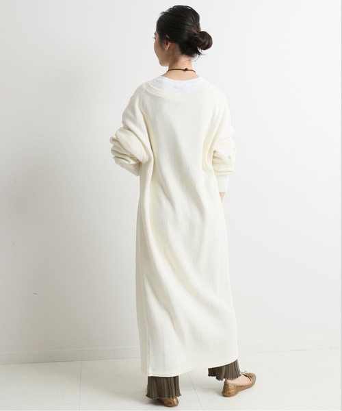 ワンピース ワンピース Slobe 手洗い可 Slobe ワンピース Slobe別注クルーネックスリット Iena スローブイエナ のファッション セール Champion チャンピオン