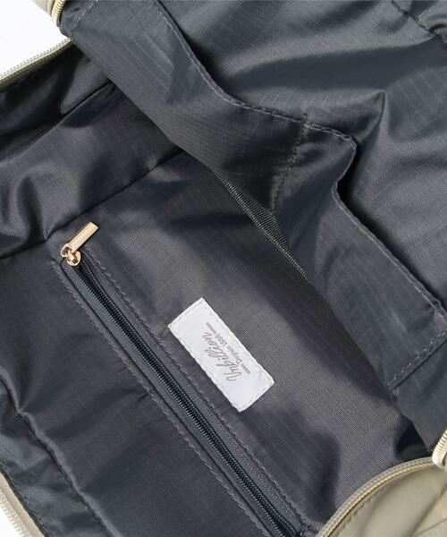 cache cache（カシュ カシュ）の「カシュカシュ cachecache / 11ポケットパーテーションリュックサック（バックパック/リュック・レディース・ブラック/グレー系その他/カモフラージュ・FREE）」の7枚目の写真