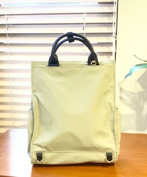 cache cache（カシュ カシュ）の「カシュカシュ cachecache / 11ポケットパーテーションリュックサック（バックパック/リュック・レディース・ブラック/グレー系その他/カモフラージュ・FREE）」の12枚目の写真