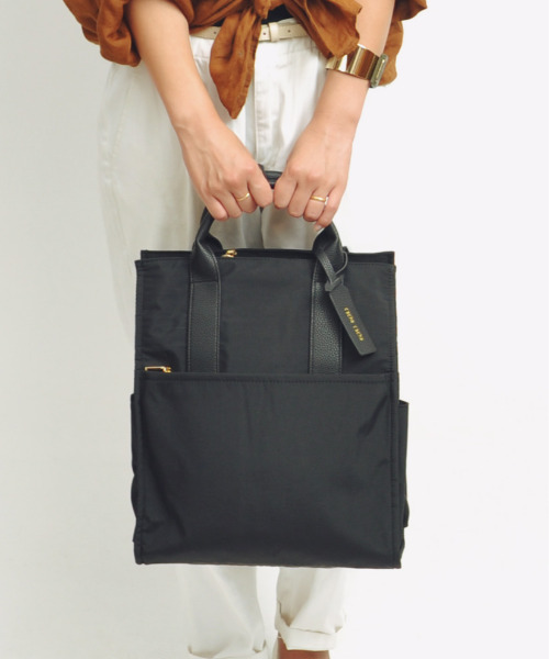 cache cache（カシュ カシュ）の「カシュカシュ cachecache / 11ポケットパーテーションリュックサック（バックパック/リュック・レディース・ブラック/グレー系その他/カモフラージュ・FREE）」の17枚目の写真