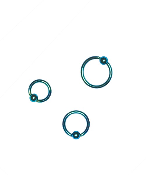 MORPH(モルフ)の「MORPH モルフ CBR ボディーピアス 14ゲージ 6mm~12mm(ピアス(片耳用)・レディース・ターコイズブルー・6/8/10/12)」の3枚目の写真