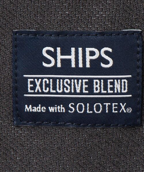 SHIPS(シップス)の「【WEB限定】SHIPS: ≪手洗い可能≫ セットアップ対応 SOLOTEX(R) ジャージー ジャケット(テーラードジャケット・メンズ・カーキ/ネイビー/ブラック/チャコールグレー・X-LARGE/XX-LARGE/SMALL/MEDIUM/LARGE)」の16枚目の写真