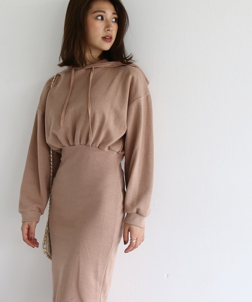 Roomy S ルーミーズ の パーカータイトワンピース ワンピース Wear