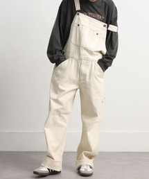ZIP FIVE（ジップファイブ）の「【ZIP FIVE】 カツラギ ツイル ワイド オーバーオール パンツ（サロペット/オーバーオール）」