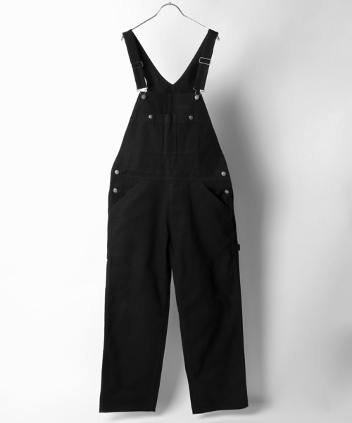ZIP FIVE（ジップファイブ）の「【ZIP FIVE】 カツラギ ツイル ワイド オーバーオール パンツ（サロペット/オーバーオール・メンズ・ブラック/ホワイト/ブラウン・X-LARGE/MEDIUM/SMALL/LARGE/X-SMALL）」の4枚目の写真