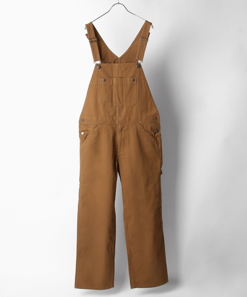 ZIP FIVE（ジップファイブ）の「【ZIP FIVE】 カツラギ ツイル ワイド オーバーオール パンツ（サロペット/オーバーオール・メンズ・ブラック/ホワイト/ブラウン・X-LARGE/MEDIUM/SMALL/LARGE/X-SMALL）」の5枚目の写真