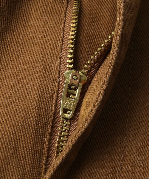 ZIP FIVE（ジップファイブ）の「【ZIP FIVE】 カツラギ ツイル ワイド オーバーオール パンツ（サロペット/オーバーオール・メンズ・ブラック/ホワイト/ブラウン・X-LARGE/MEDIUM/SMALL/LARGE/X-SMALL）」の13枚目の写真