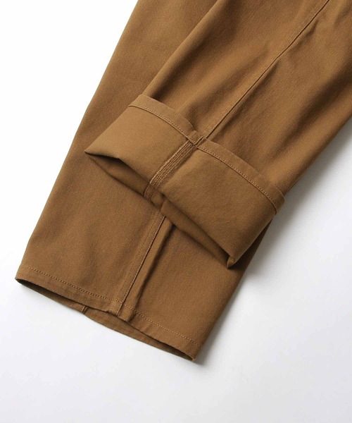 ZIP FIVE（ジップファイブ）の「【ZIP FIVE】 カツラギ ツイル ワイド オーバーオール パンツ（サロペット/オーバーオール・メンズ・ブラック/ホワイト/ブラウン・X-LARGE/MEDIUM/SMALL/LARGE/X-SMALL）」の14枚目の写真