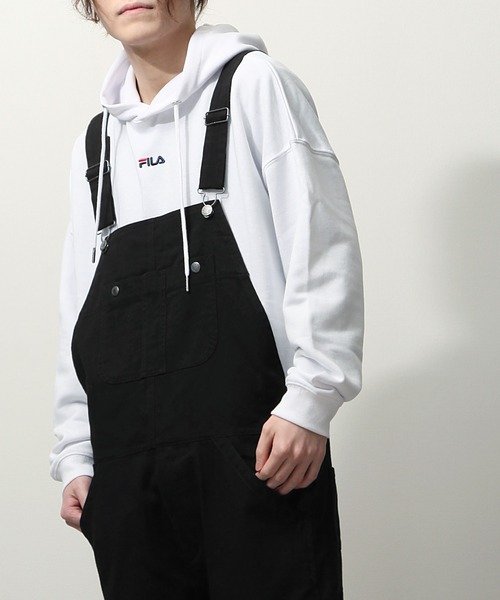 ZIP FIVE（ジップファイブ）の「【ZIP FIVE】 カツラギ ツイル ワイド オーバーオール パンツ（サロペット/オーバーオール・メンズ・ブラック/ホワイト/ブラウン・X-LARGE/MEDIUM/SMALL/LARGE/X-SMALL）」の21枚目の写真