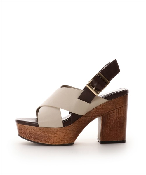 WILLSELECTION(ウィルセレクション)の「クロスプラットフォームサンダル(サンダル・レディース・ダークブラウン/ベージュ・MEDIUM/LARGE/SMALL)」の20枚目の写真