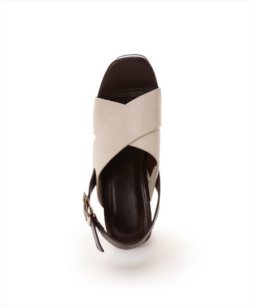 WILLSELECTION(ウィルセレクション)の「クロスプラットフォームサンダル(サンダル・レディース・ダークブラウン/ベージュ・MEDIUM/LARGE/SMALL)」の22枚目の写真