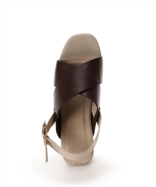 WILLSELECTION(ウィルセレクション)の「クロスプラットフォームサンダル(サンダル・レディース・ダークブラウン/ベージュ・MEDIUM/LARGE/SMALL)」の15枚目の写真