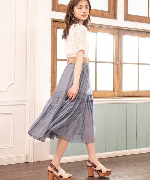 WILLSELECTION(ウィルセレクション)の「クロスプラットフォームサンダル(サンダル・レディース・ダークブラウン/ベージュ・MEDIUM/LARGE/SMALL)」の4枚目の写真