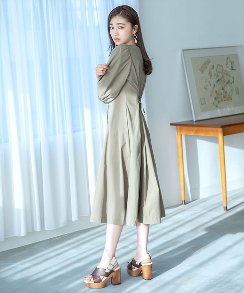 WILLSELECTION(ウィルセレクション)の「クロスプラットフォームサンダル(サンダル・レディース・ダークブラウン/ベージュ・MEDIUM/LARGE/SMALL)」の7枚目の写真