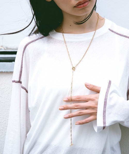 JEANASIS（ジーナシス）の「3WAYロングネックレス/933376（ネックレス