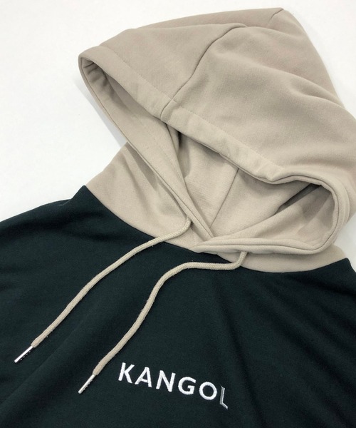 KANGOL(カンゴール)の「【 KANGOL × A.S.M コラボ 】 カンゴール ユニセックス T/C裏毛 スウェット オーバーサイズ ビッグ コンビ パーカー(パーカー・メンズ・ミント/サックスブルー/ホワイト/ラベンダー/ブラック/グレイッシュベージュ・50/48)」の21枚目の写真