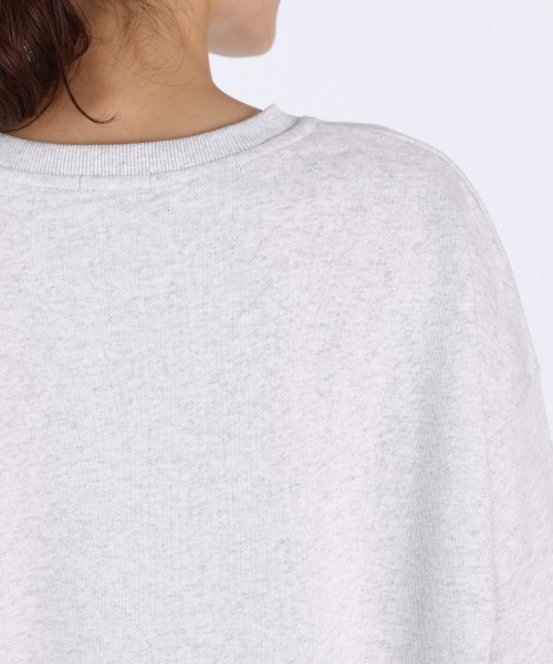 LOWRYS FARM（ローリーズファーム）の「ウラケロゴプリントプルオーバーＬＳ　934032（スウェット・レディース・オフホワイト/グレー/チャコールグレー/ブルー・FREE）」の5枚目の写真