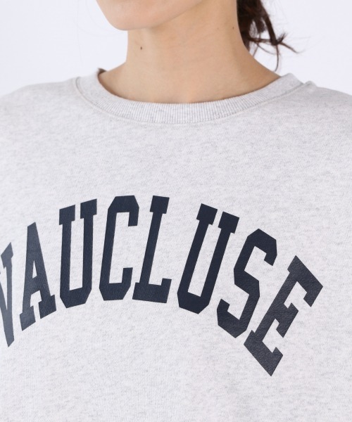 LOWRYS FARM（ローリーズファーム）の「ウラケロゴプリントプルオーバーＬＳ　934032（スウェット・レディース・オフホワイト/グレー/チャコールグレー/ブルー・FREE）」の7枚目の写真