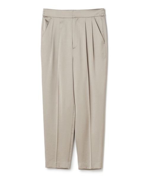 N.O.R.C（ノーク）の「サテンテーパードパンツ（その他パンツ・レディース・ブラック/ライトグリーン/ブルーグレー/スモークピンク/グレイッシュベージュ・S/M/L）」の17枚目の写真