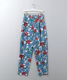 6（ロク）の「＜6(ROKU)＞FLOWER PRINT TUCK PANTS/パンツ Ψ（その他