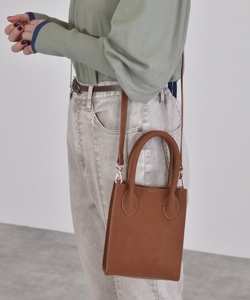 w closet(ダブルクローゼット)の「5WAY BAG(ハンドバッグ・レディース・クリア/ブラウン/ブラック系その他2・FREE)」の21枚目の写真