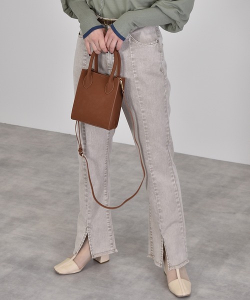 w closet(ダブルクローゼット)の「5WAY BAG(ハンドバッグ・レディース・クリア/ブラウン/ブラック系その他2・FREE)」の9枚目の写真