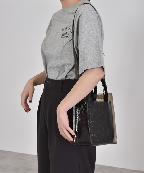 w closet(ダブルクローゼット)の「5WAY BAG(ハンドバッグ・レディース・クリア/ブラウン/ブラック系その他2・FREE)」の22枚目の写真