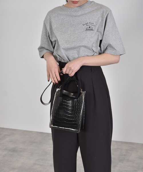 w closet(ダブルクローゼット)の「5WAY BAG(ハンドバッグ・レディース・クリア/ブラウン/ブラック系その他2・FREE)」の10枚目の写真