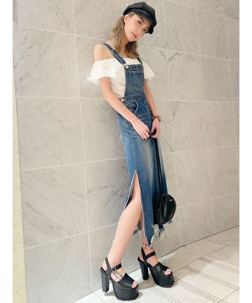 GYDA（ジェイダ）の「Pythonアンクルベルトチャンキーサンダル（サンダル・レディース・ブラック/その他1・SMALL/MEDIUM/LARGE）」の5枚目の写真